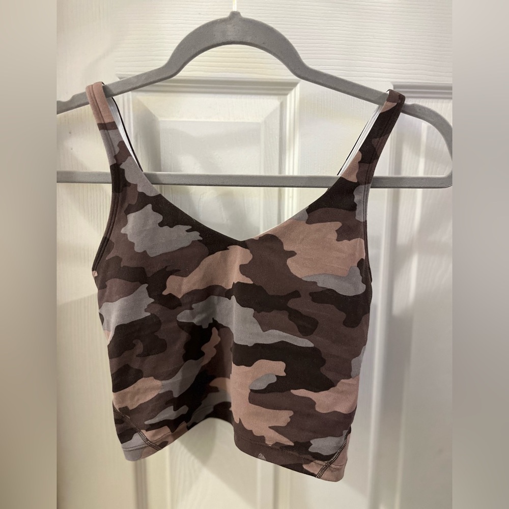 Lululemon Align Tank Camo. Size 4.